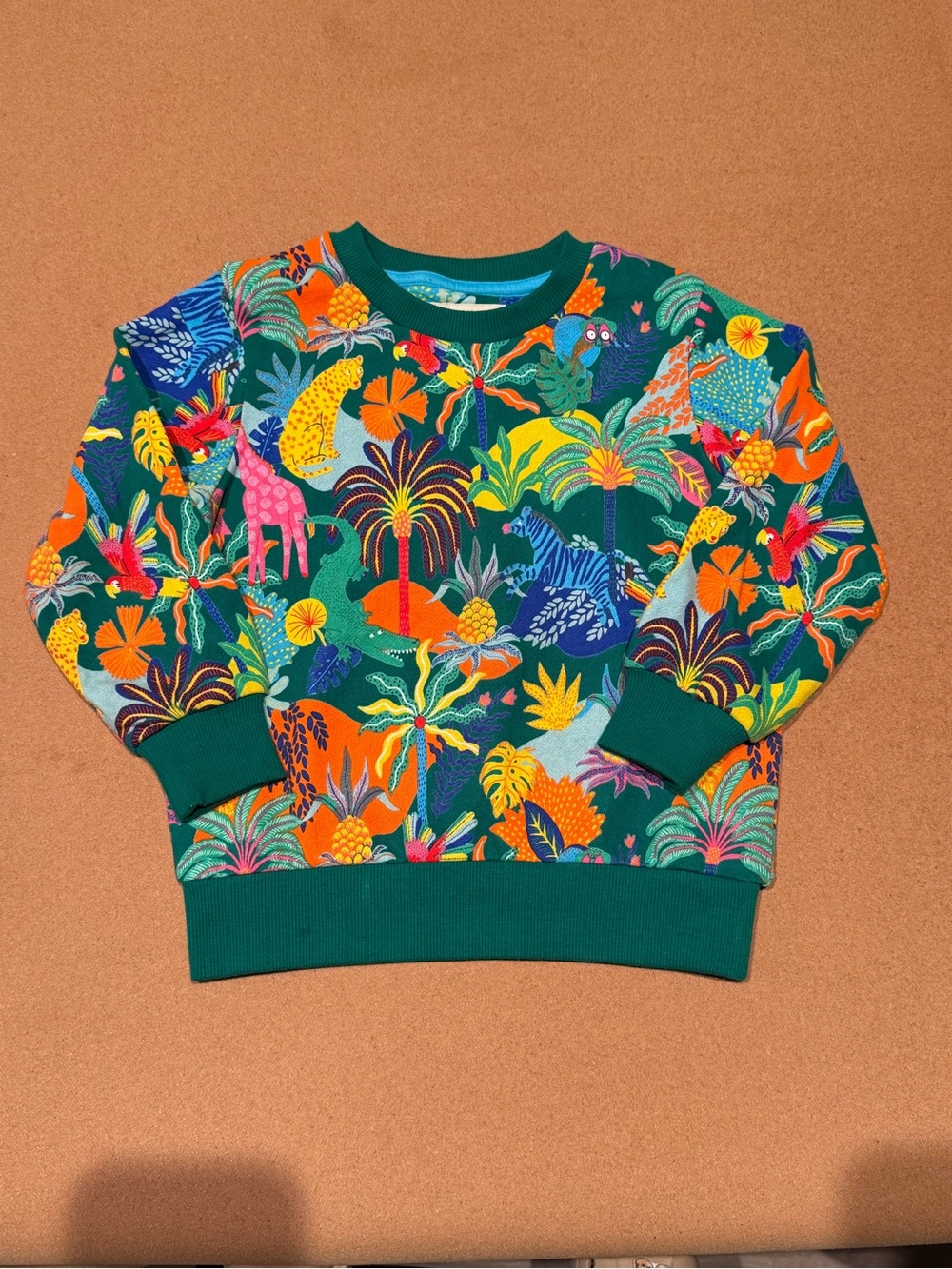 Mini Boden Safari Crewneck Sweatshirt